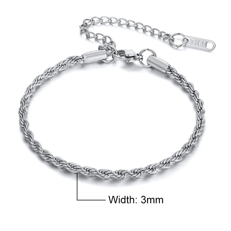 Twist Chain Bracelet