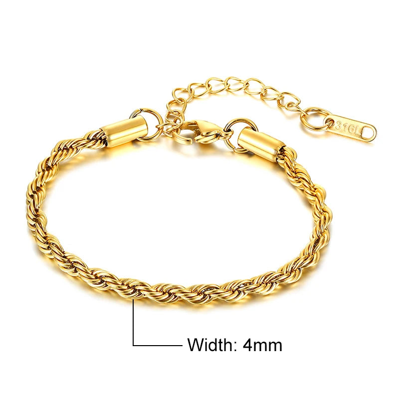 Twist Chain Bracelet