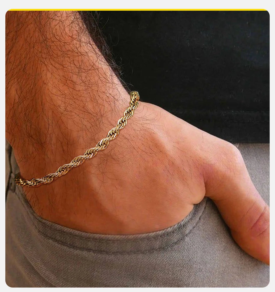 Twist Chain Bracelet