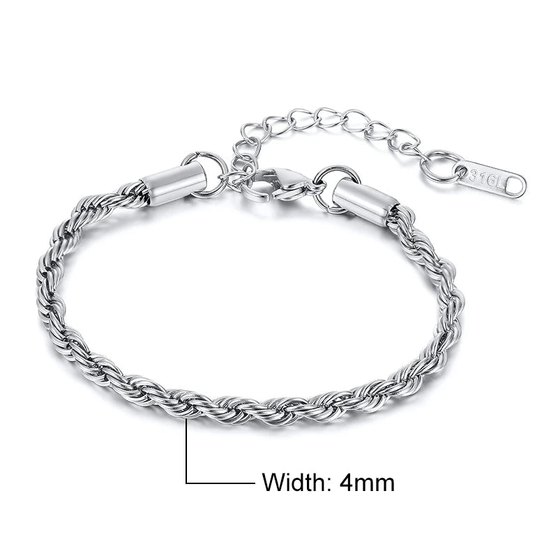 Twist Chain Bracelet