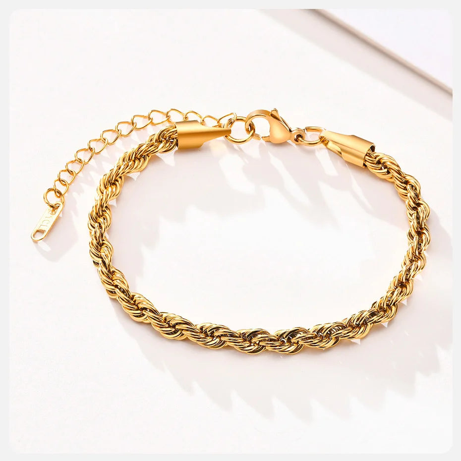 Twist Chain Bracelet