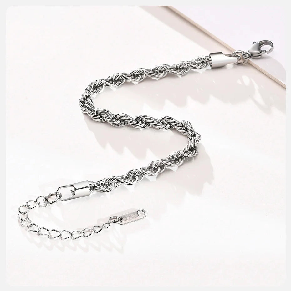 Twist Chain Bracelet
