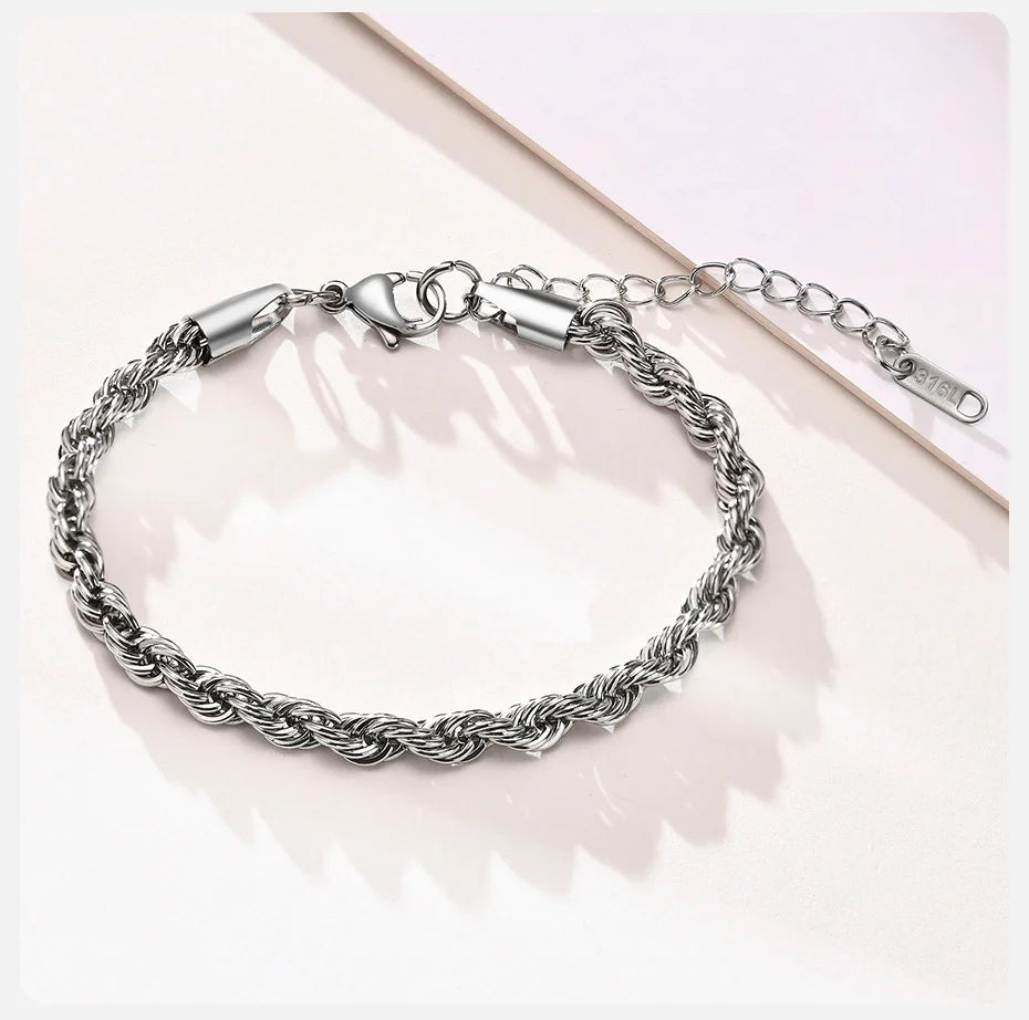 Twist Chain Bracelet