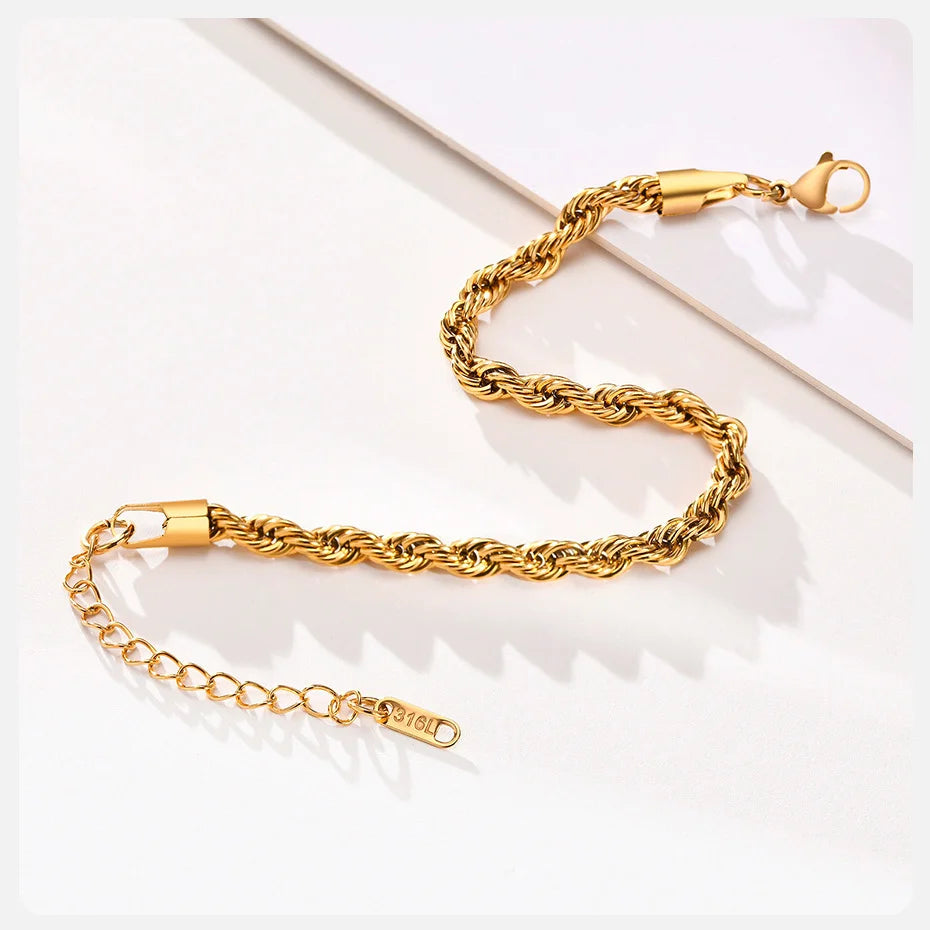 Twist Chain Bracelet