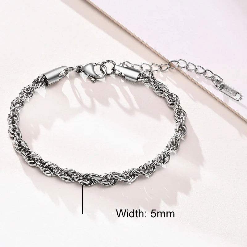 Twist Chain Bracelet