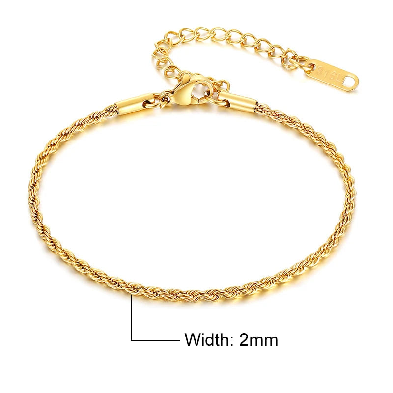 Twist Chain Bracelet