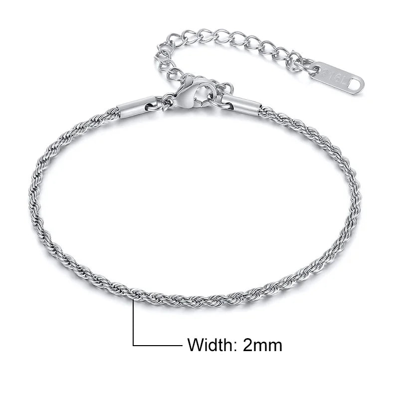 Twist Chain Bracelet